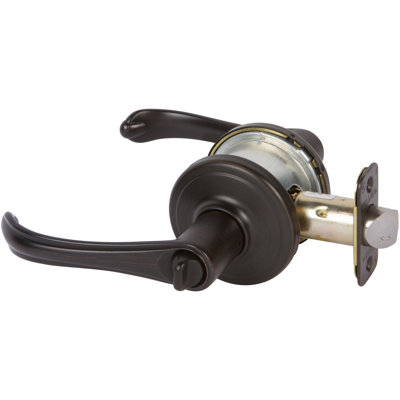 Tuscany Bronze Privacy Door Lever