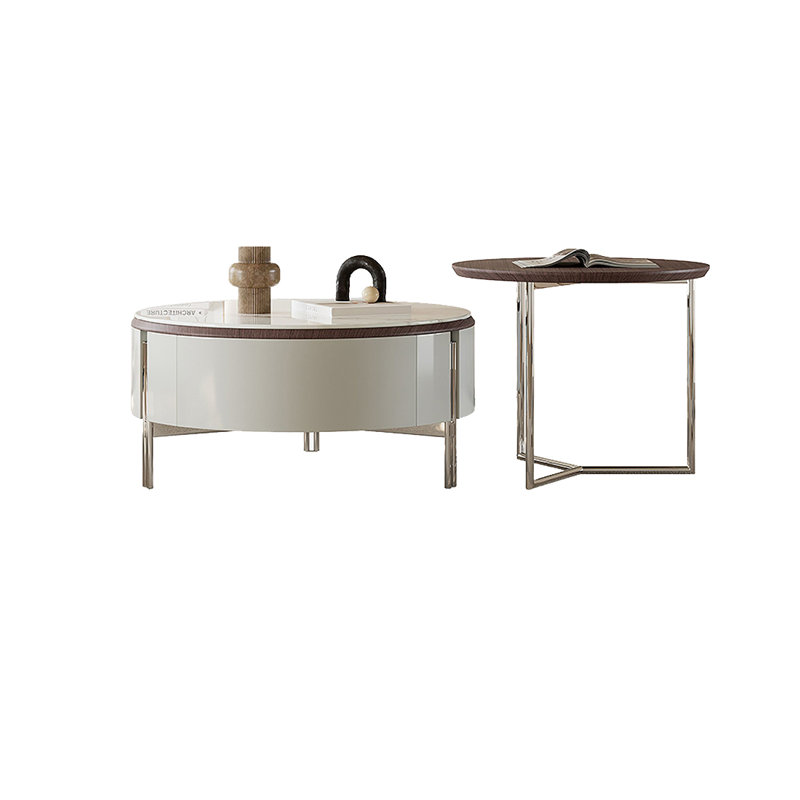 Round Coffee Table Set