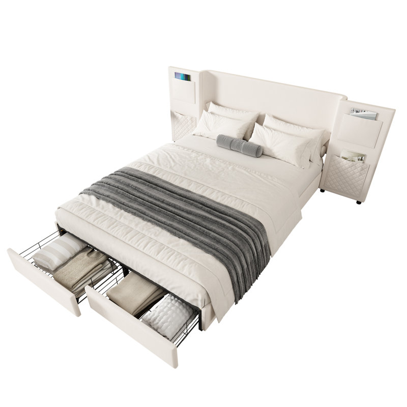 Upholstered Storage Bed