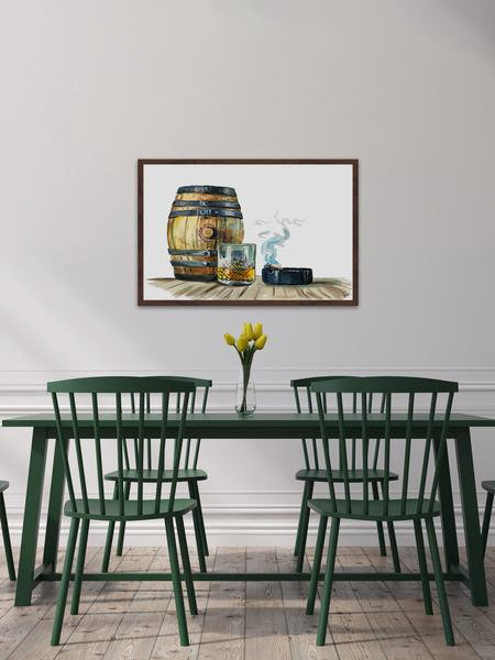 Eyre Tarney - Single Picture Frame Print, 61cm H x 91cm W x 3.81cm D