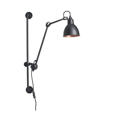 Lampe Gras Steel Swing Arm Sconce