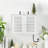Wifi Storage Box Wall Mount Wifi Router Box Hider Decorative Router Storage Box Modem Wall Mount ,White