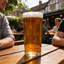 Argon Tableware Conical Pint Beer Glasses