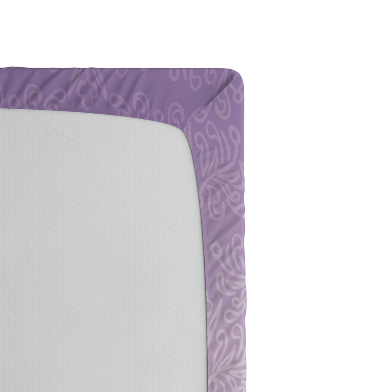 Ensemble de 2 draps-housses Ambesonne, Drap-housse de taille très grand, Fleurs de lilas