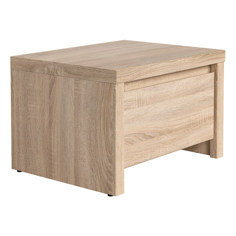 51cm W Composite Bedside Table