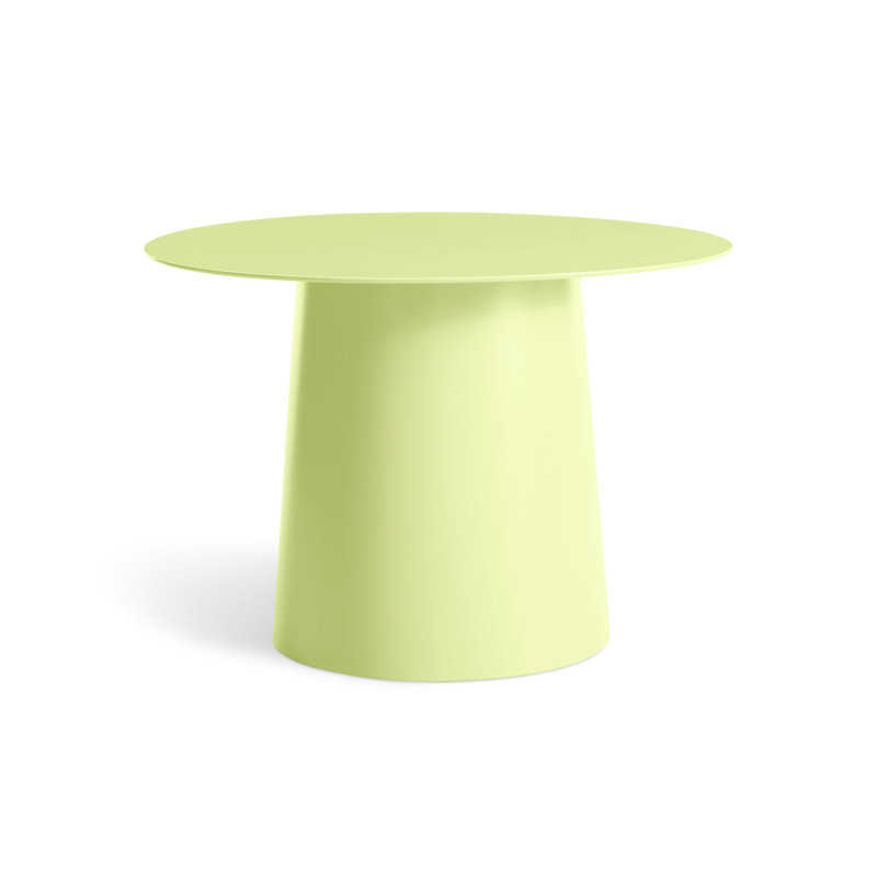 Circula Side Table, 16" H x 24" W x 24" D, Celery