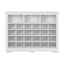 Armoire à chaussures moderne et élégante avec 24 casiers et console de haute qualité-1314481523