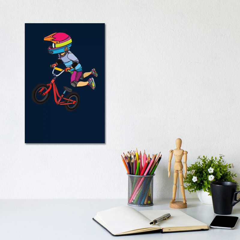 Got Balance by Ninhol - Wrapped Canvas Print, 20.32 cm H x 30.48 cm W