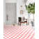 Fillender Plaid Area Rug Checkered Rug Washable Rugs For Living Room Carpet