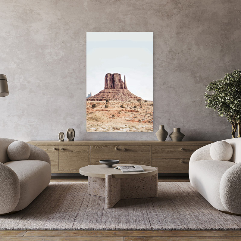 Art mural contemporain Mitten, 48" H x 32" W