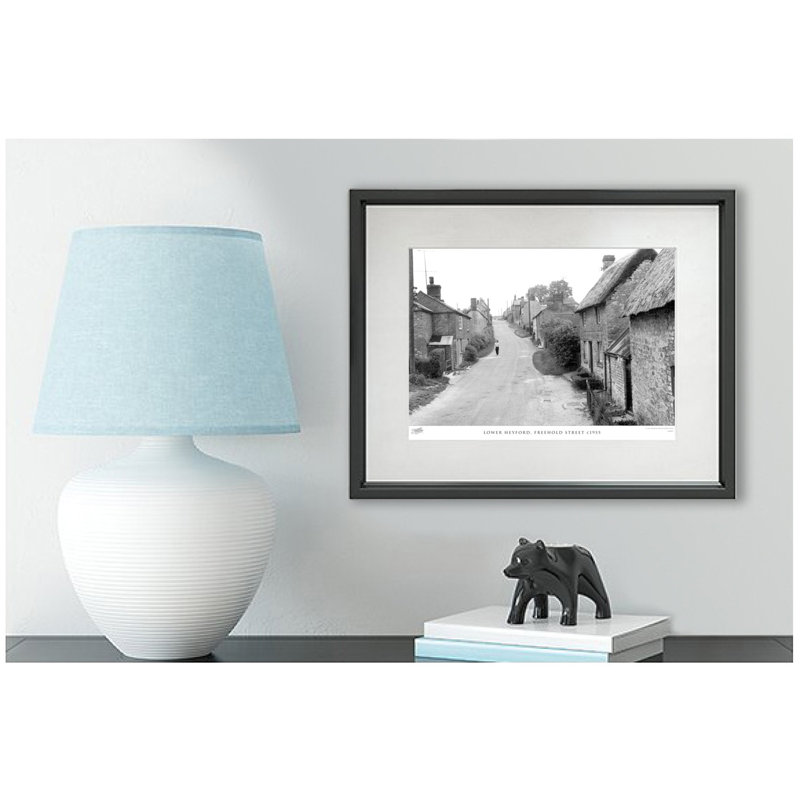 Lower Heyford, Freehold Street C1955 by Francis Frith - Single Picture Frame Print, 60cm H x 80cm W x 2.3cm D