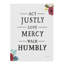 «Scripture for Life I Crop», art textuel sur toile tendue-31880562