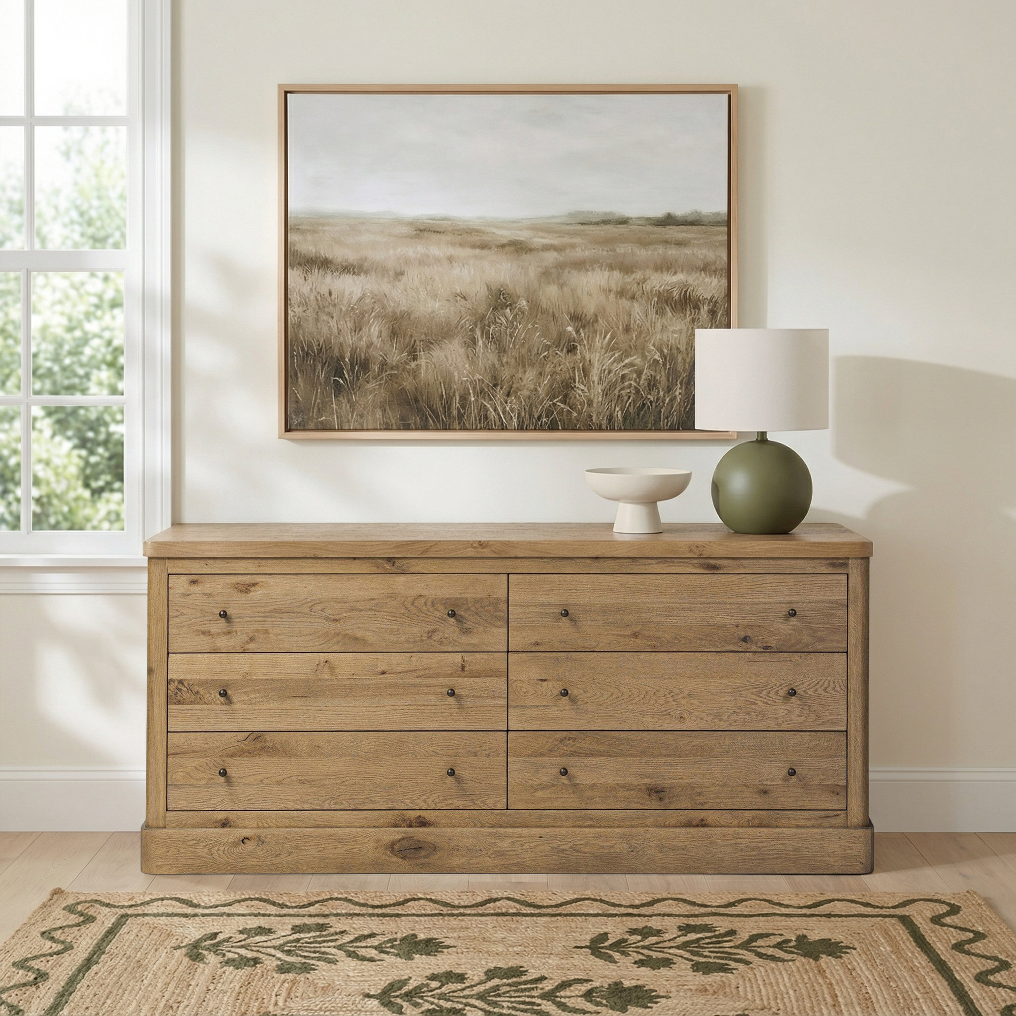 Ackeron 6 - Drawer Double Dresser