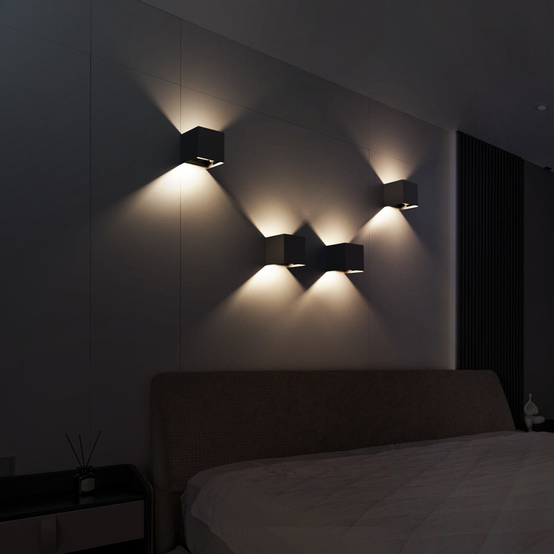 Nazira 1-Light Black Wallchiere