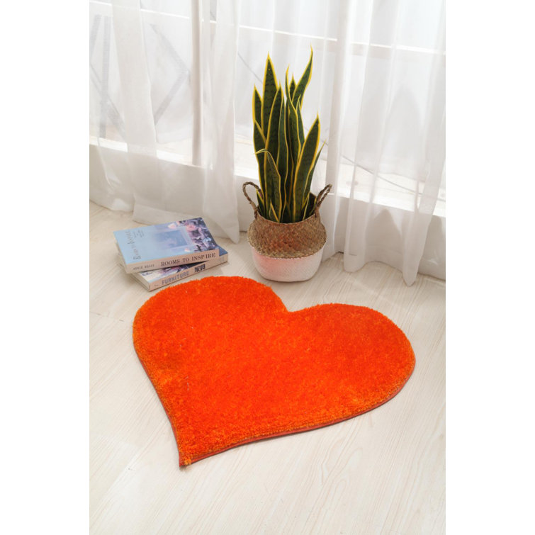 Tapis orange touffeté MIGRATI