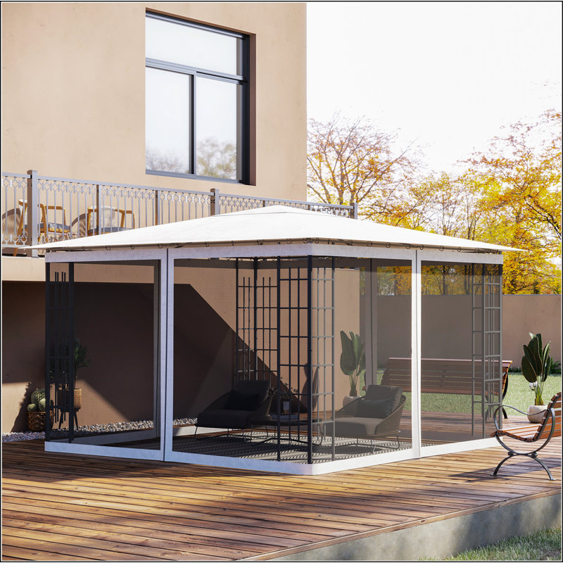 Filet de remplacement en filet de remplacement 10 pi x 12 pi Outsunny