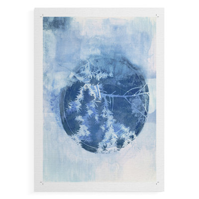 Ciel d'hiver - Impression sur toile seulement - NON-CADRE