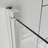 Shower Doors, Frameless Bi-Fold Swing Shower Door,1/4" (6Mm) Clear Tempered Glass-120179014
