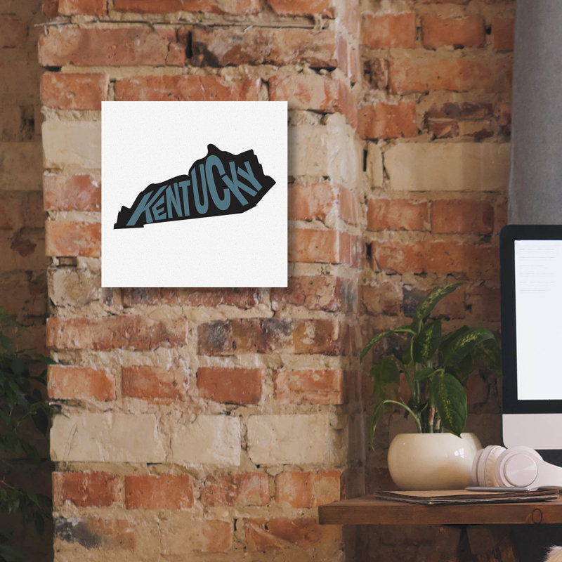 «Kentucky 2» par Art Licensing Studio, art mural sur toile, H 12 po x l 12 po