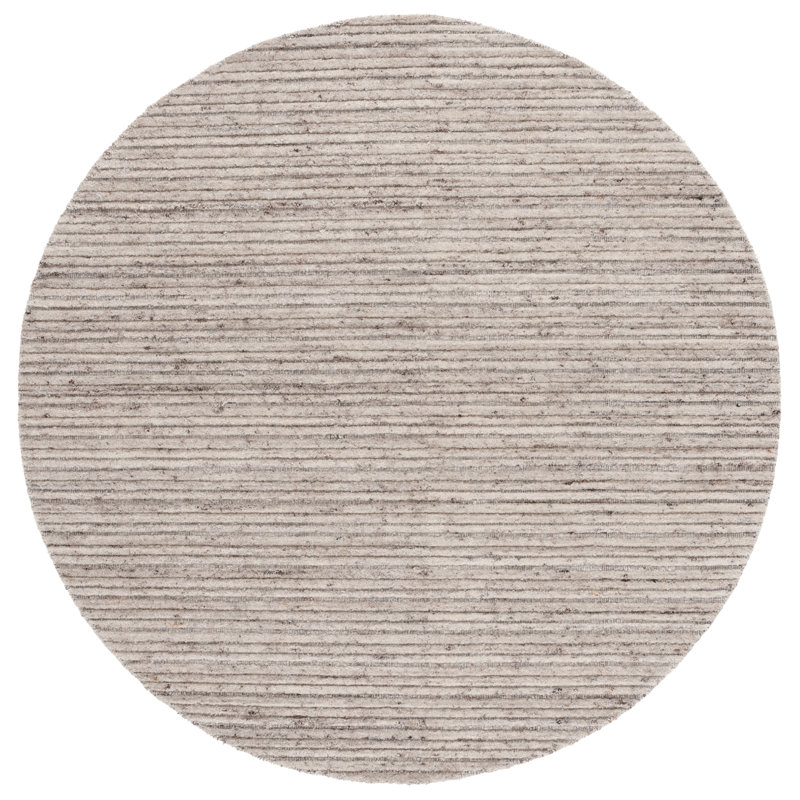 Tapis beige Adhurim Elements 701, Rond 6 pi