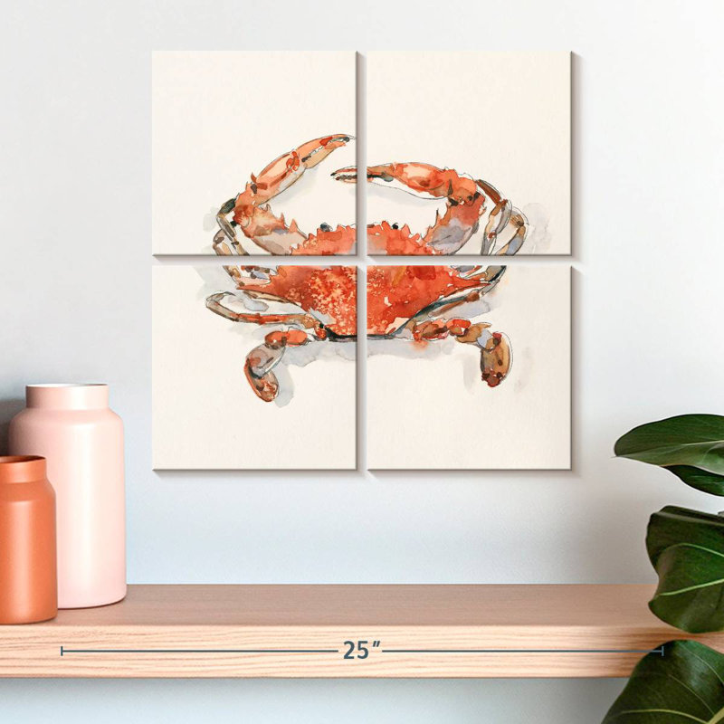 Yarlin Crusty Crab II, 18'' H x 18'' W