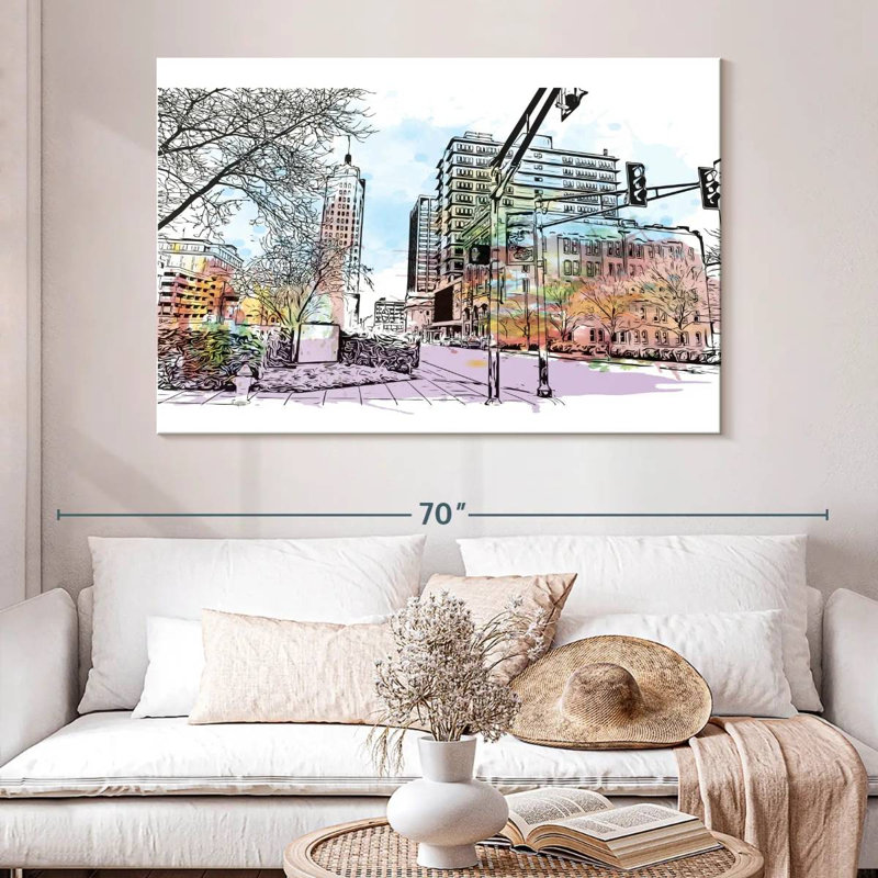 Rorry Fort Wayne Traffic Lights, 34" H x 51" W