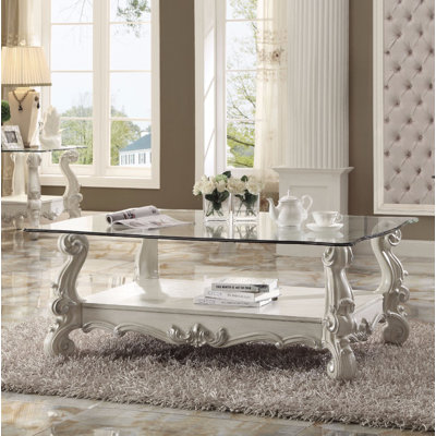 Barnathan Glass Top Coffee Table