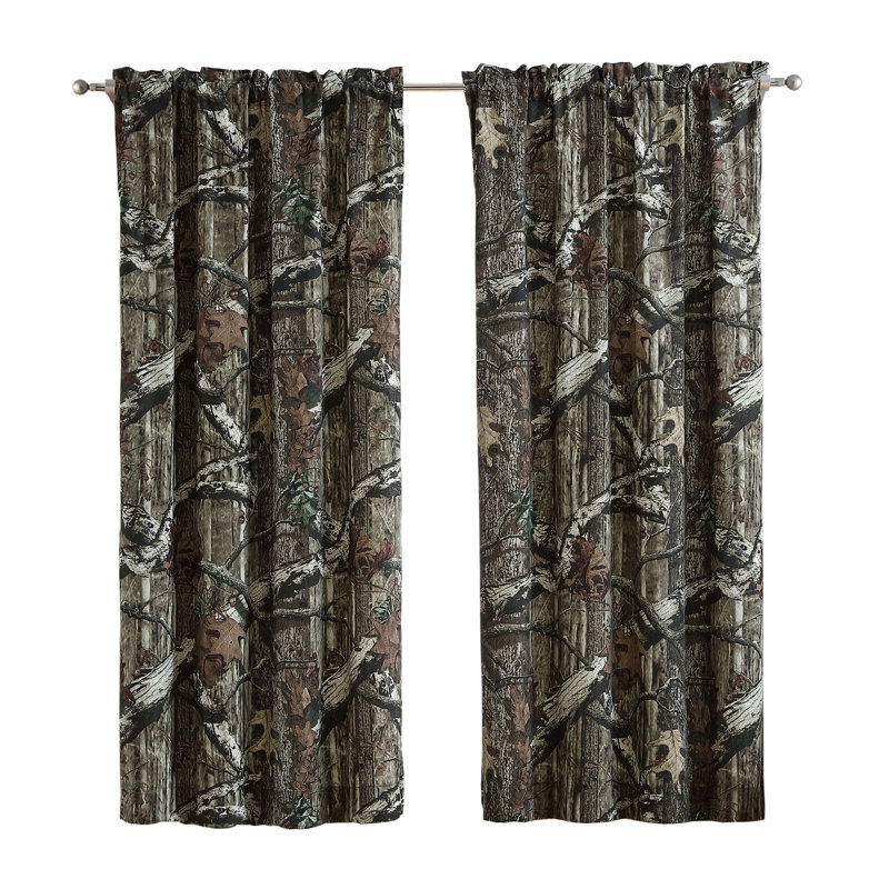 Polyester Room Darkening Curtain Pair