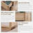 Modern Nightstand With Charging Station, 22" Wide End Table With Drawers & Open Shelf-612080349