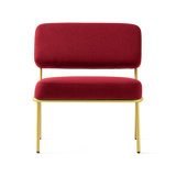 Sixty Upholstered Lounge Chair with Metal Frame