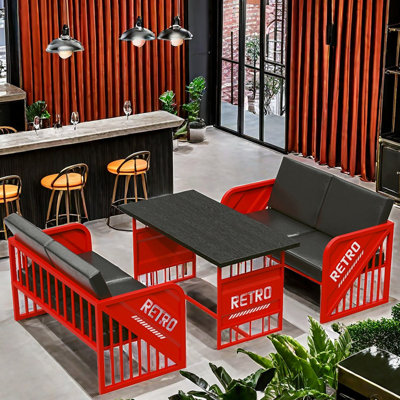 Mobilier modulaire de style industriel