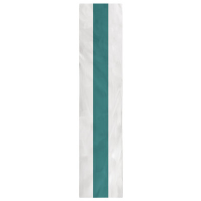 Miami Throwback Football Stripes Table Runner