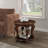 Wood Sofa Side Table With Shelf-797765396-797765392