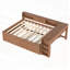 Lit de jour double avec couchette, tiroirs de rangement; Ensemble de lattes, tablettes latérales et bureau intégré pour une vie multifonctionnelle-715239032-715239011