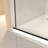 56-60" X 76" H Frameless Sliding  Shower Door, 5/16" (8Mm) Clear Tempered Glass, Stainless Steel Frame,Matte Black-123210109