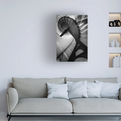 Art mural sur toile tendue - "Keepers Climb" de Rick Berk pour décoration de salon, de chambre à coucher ou de bureau - 22 x 32
