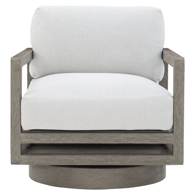 Tanah Outdoor Teak Swivel Lounge Chair