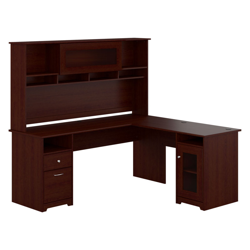 Bureau en L avec rehausse Huckins