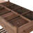 8 Pockets Horticulture Raised Garden Bed Elevated Wood Planter Box Stand With Foldable Side Table And Storage Shelf For Herb/Vegetables/Flowers