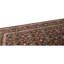 Hand Knotted Wool Area Rug in Wine And Navy