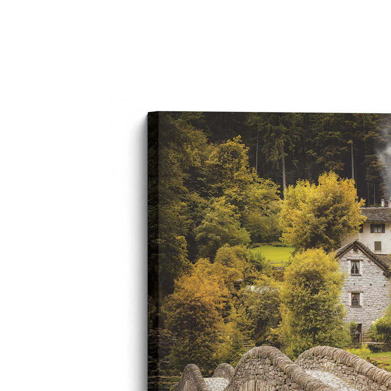 The Ancient Bridge by Martin Podt Art Print, 24 W x 36 H, Wrapped Canvas, Does Not Apply