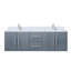 Ensemble de meuble-lavabo double mural 60 "Geneva-87285961-112899376