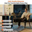 Chaise d'appoint rembourrée en similicuir Frania-1642740806-1650723340