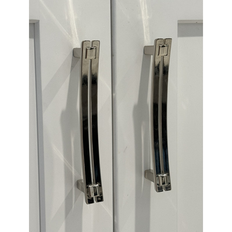Polished Nickel "Ori" 5 In. Drawer Pull, 5"