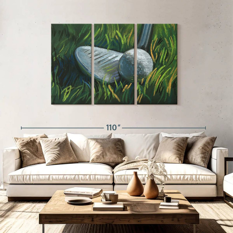 Senne Tee Time II, 42" H x 65" W