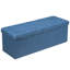 Banc de rangement à couvercle rabattable rembourré-1836361568
