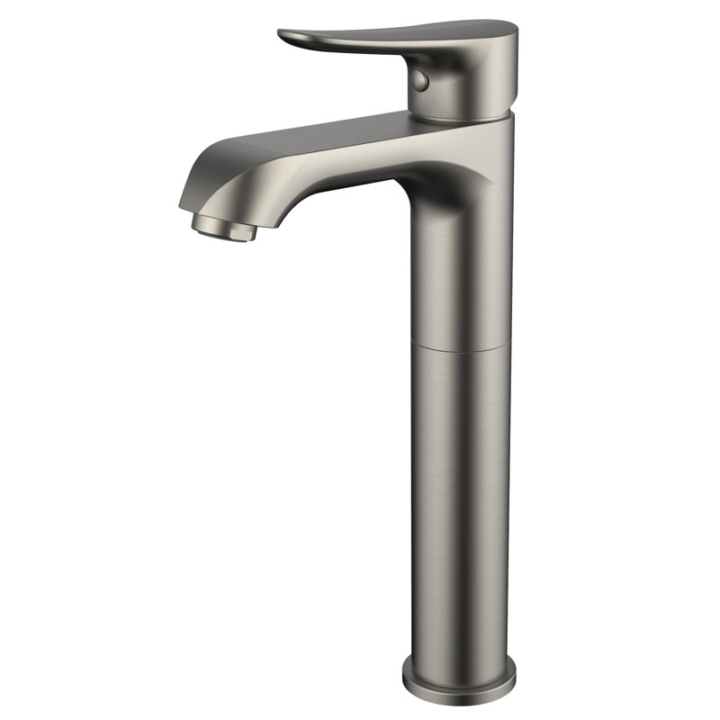 Single-handle Bathroom Faucet, Brushed Nickel