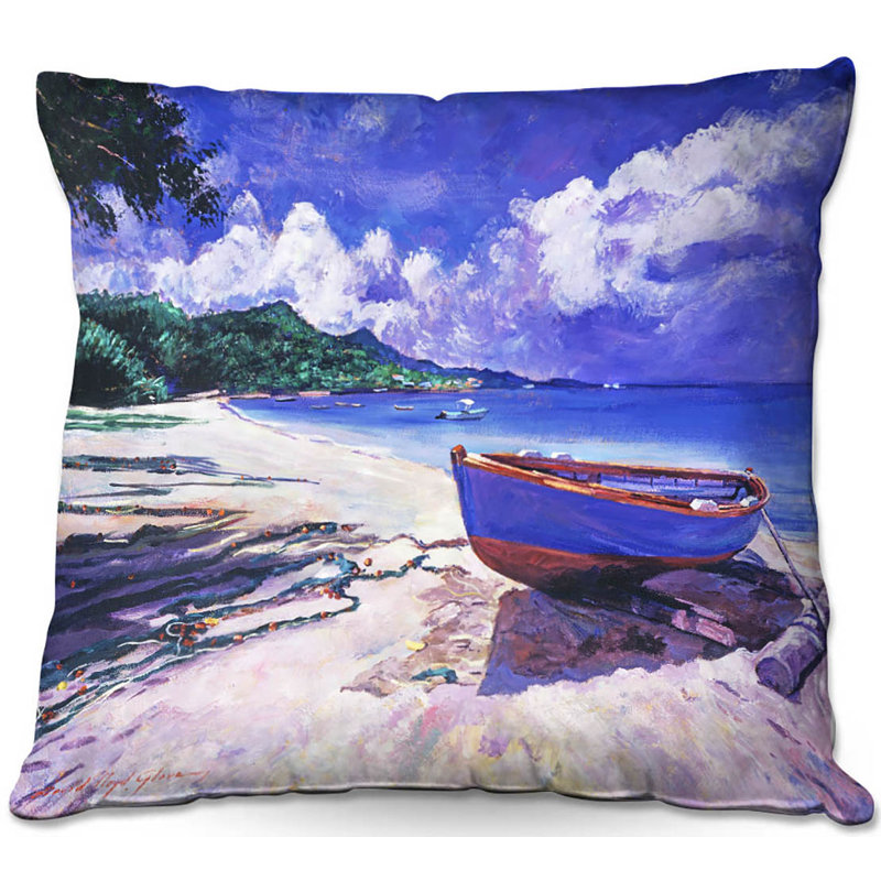 Coussin en filets pour pêche canapé bateau, 16 po x 1 po