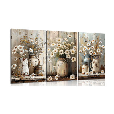 3 Piece Wrapped Canvas Print