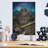 'Viking Sword and Shield Moonlight' by Flyland Designs, Metal Wall Art,-128846037
